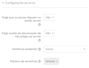 Adicionando tarefa - Configurações de envio.png